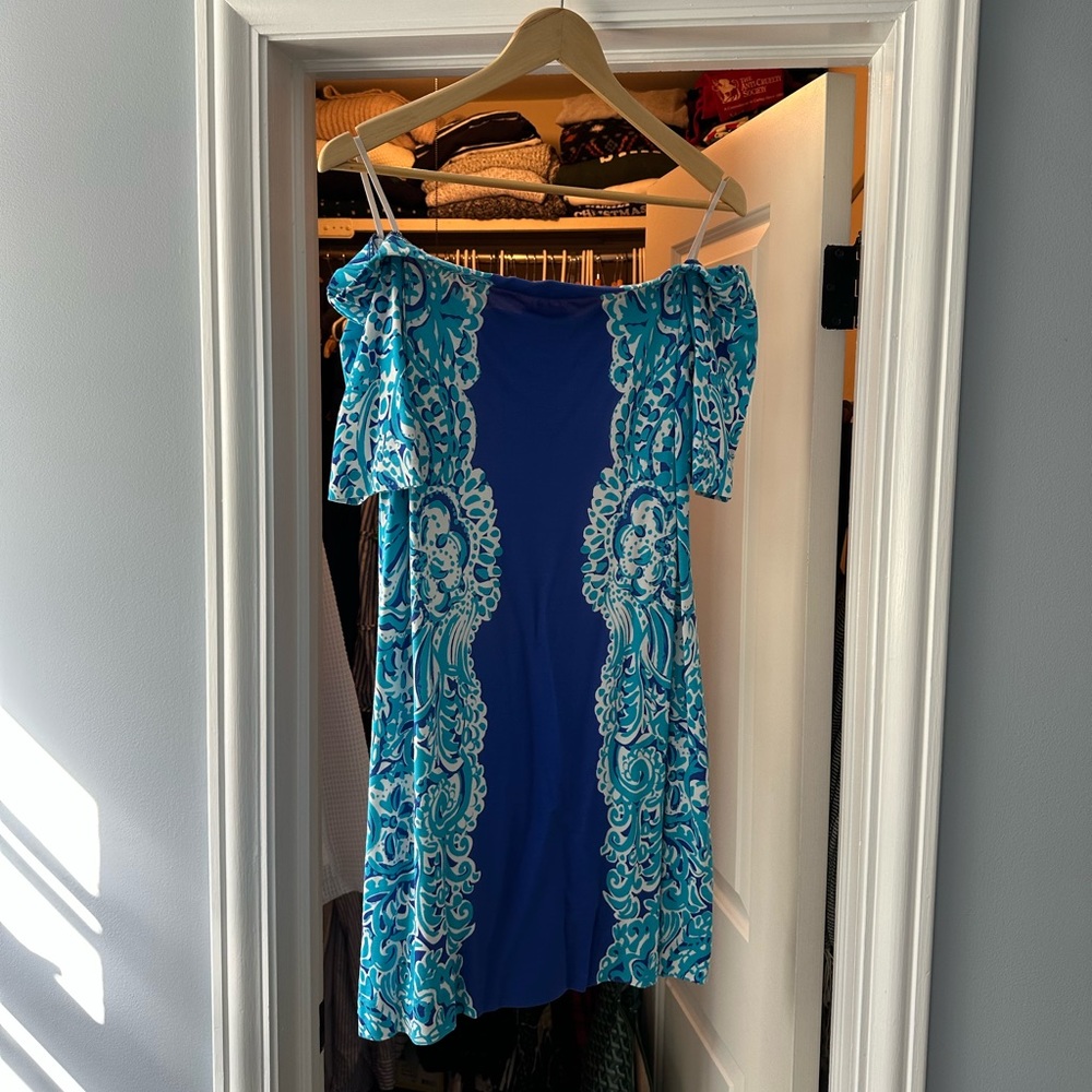 Lilly Pulitzer off the shoulder dress